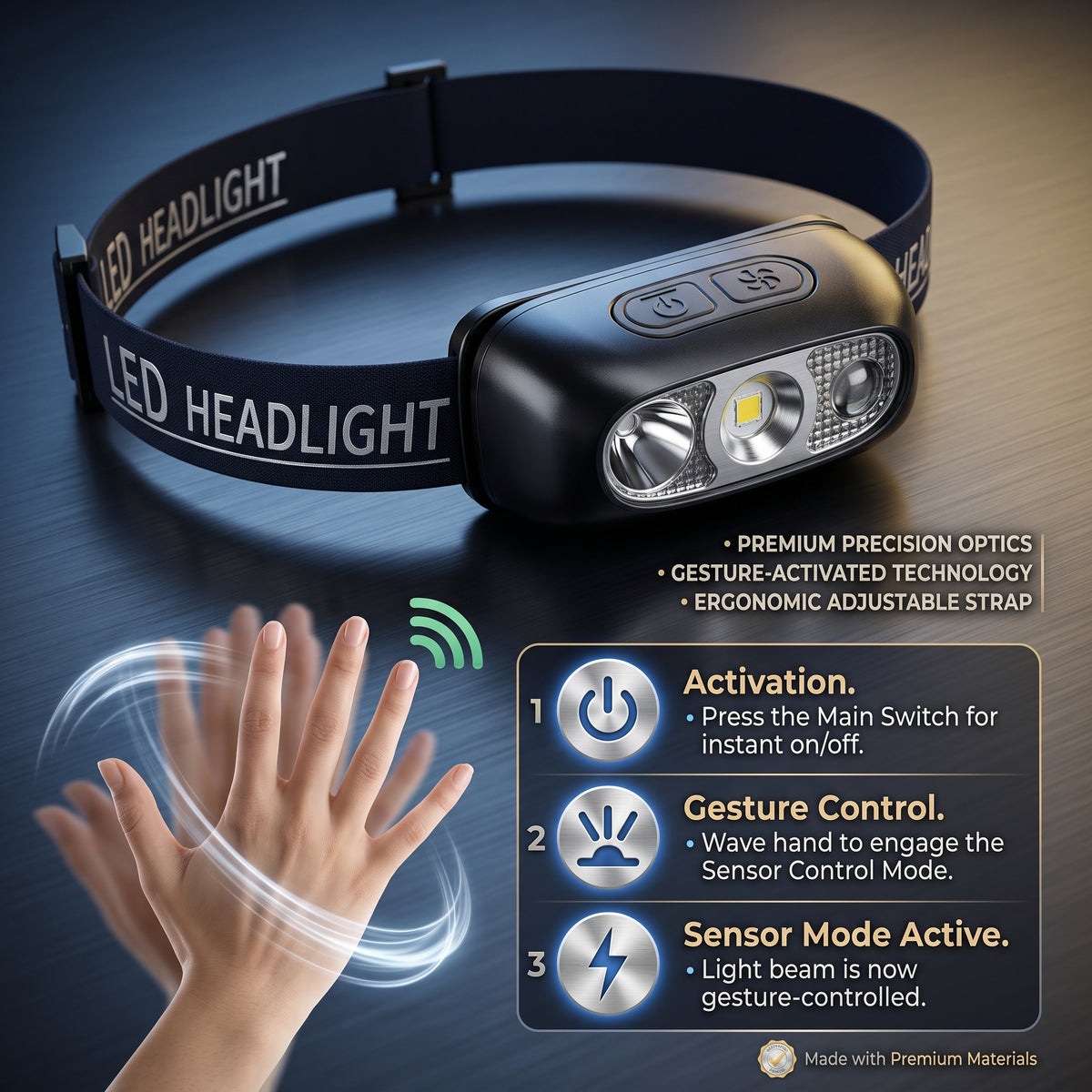 TrailBeam — Motion-Sensor LED